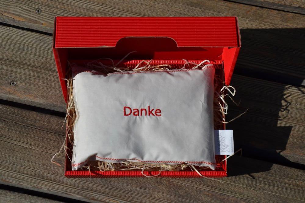 Mentalkissen: Kräuterkissen mit Spruch BIO